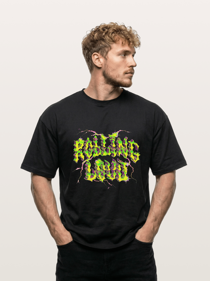 Rolling Loud Neon Lightning Art Gildan T-shirt