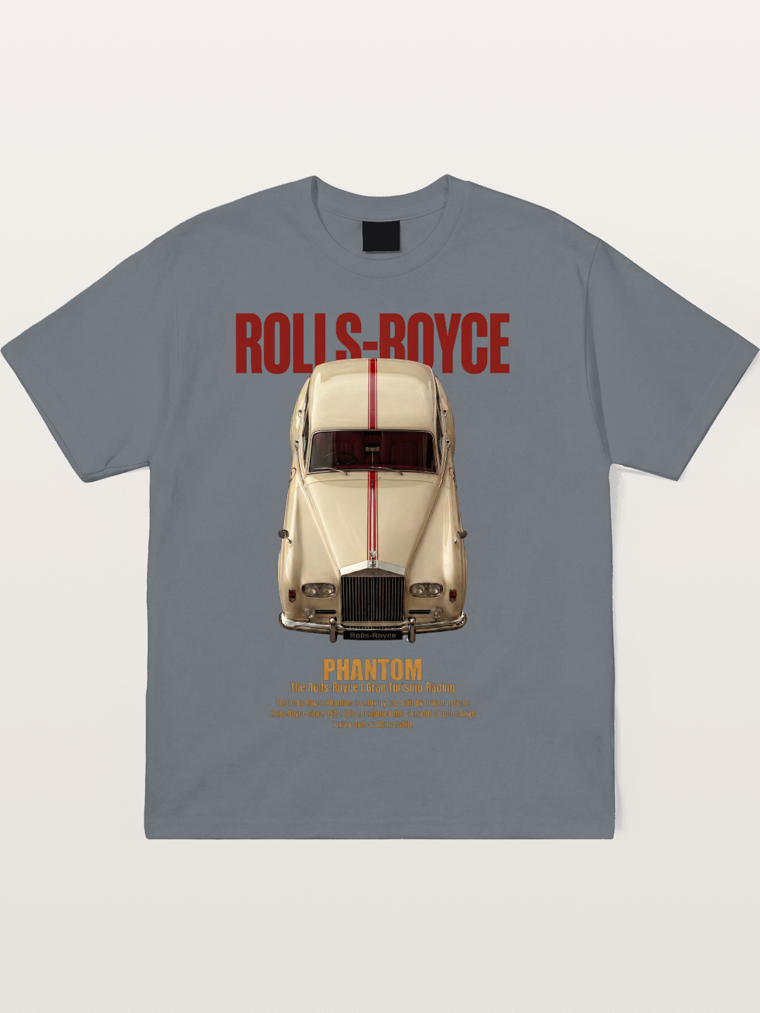 Vintage Rolls Royce Phantom Cotton T-shirt