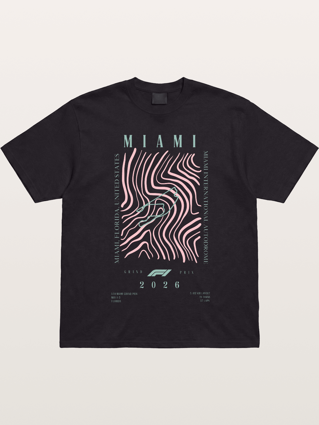 2026 Miami Grand Prix Graphic Gildan T-shirt