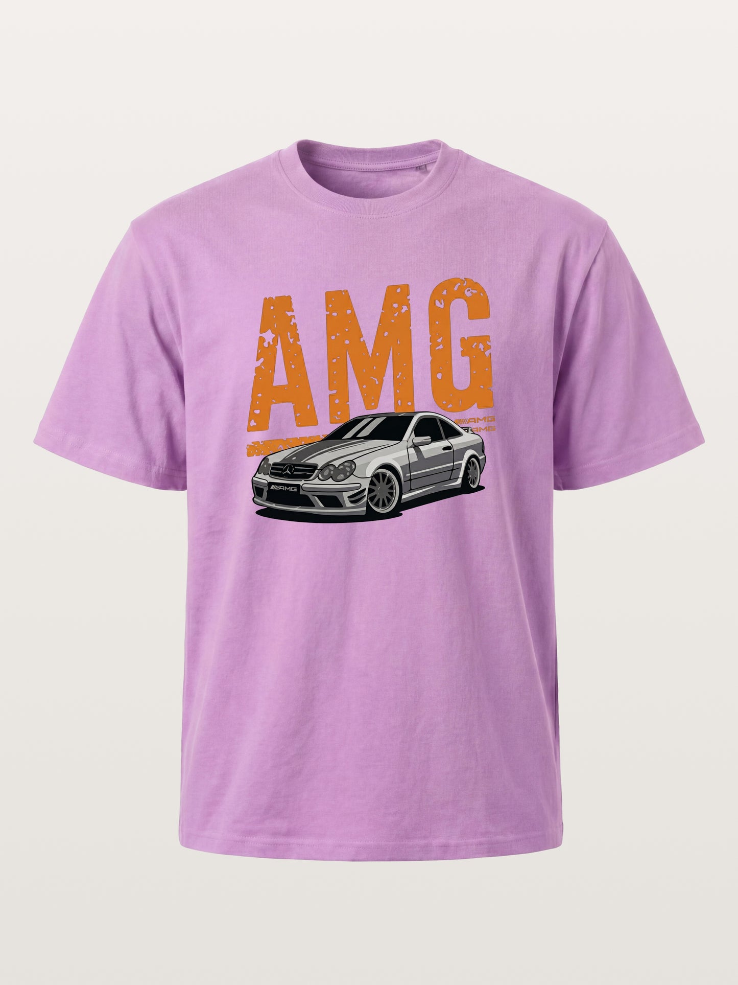 Vintage AMG CLK Coupe Distressed Font Gildan T-shirt