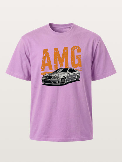 Vintage AMG CLK Coupe Distressed Font Gildan T-shirt