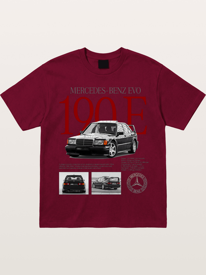 Mercedes-Benz 190E Retro Profile Gildan T-shirt