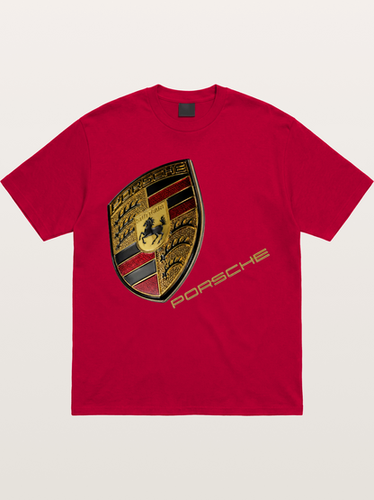 Porsche Classic Emblem Art Gildan T-shirt