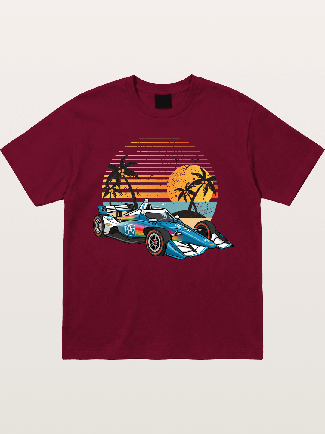 Palm Sunset Indy Car Classic Gildan T-shirt