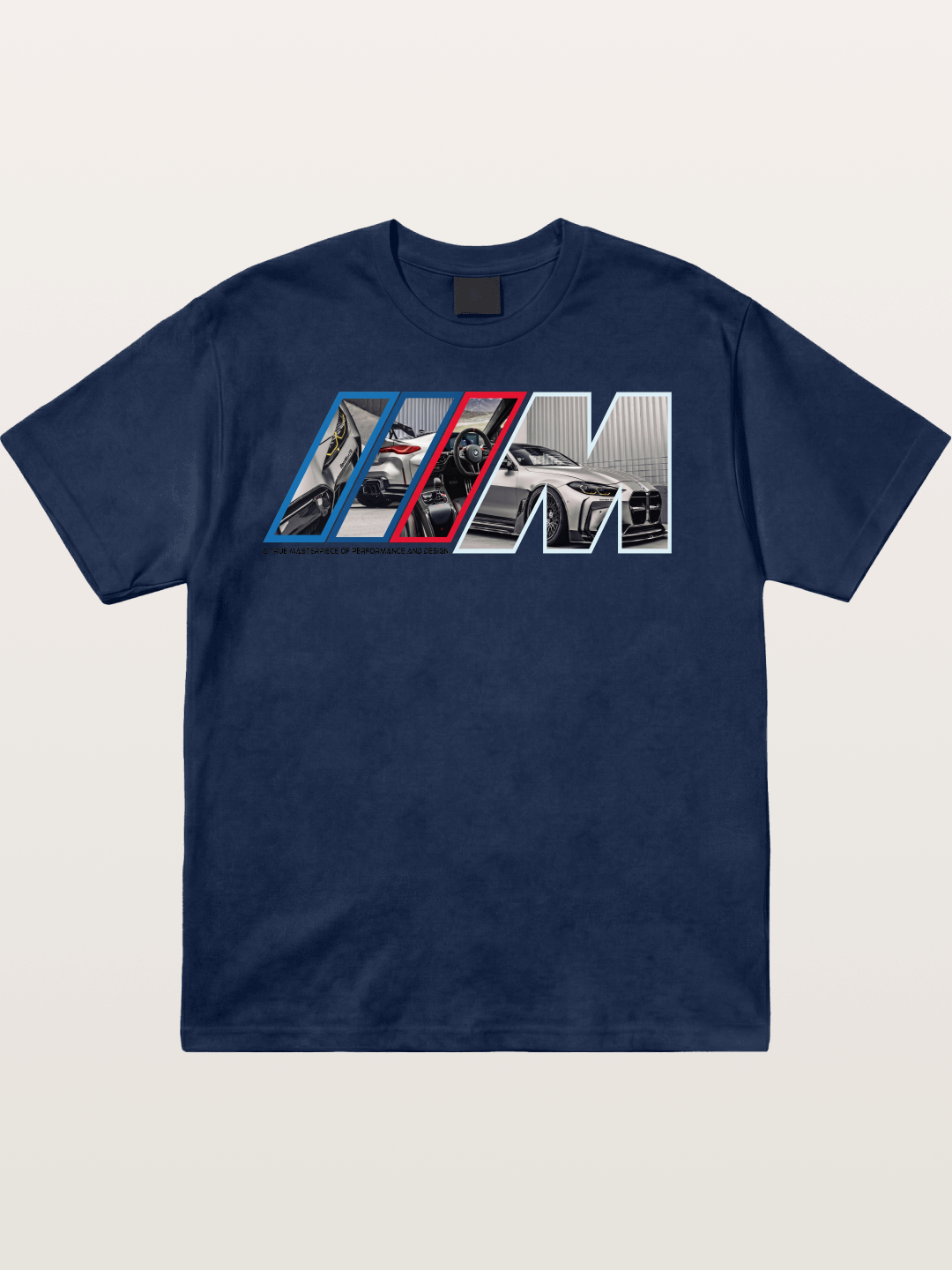 BMW Car Detail Collage Art Cotton T-shirt