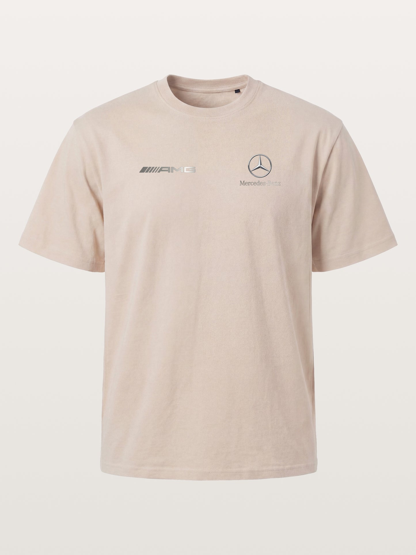 AMG Three Bar With Mercedes Star Cotton T-shirt