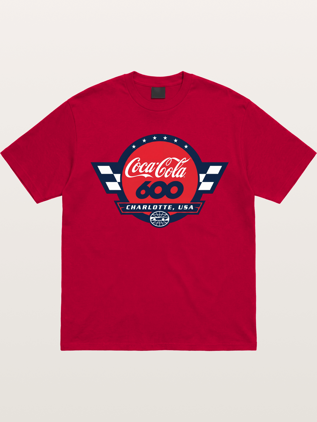 Coca-Cola 600 Charlotte USA Race Emblem Gildan T-shirt