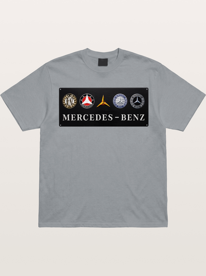 Mercedes-Benz Multi-Logo Plate Gildan T-shirt