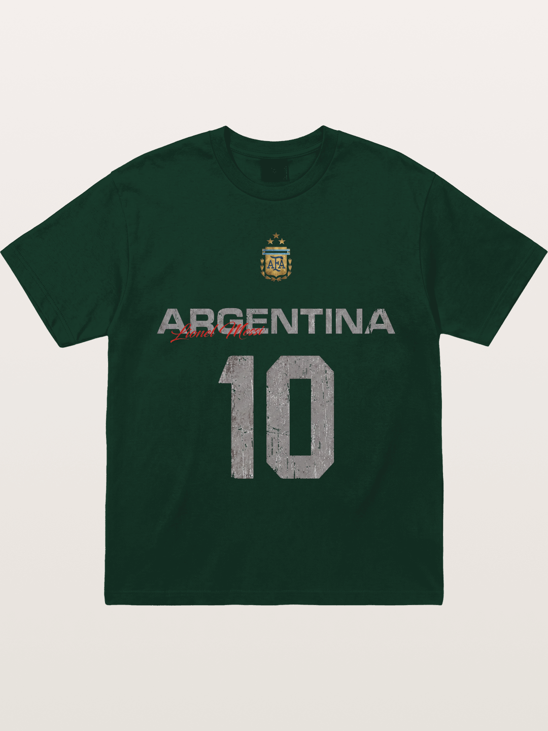 Argentina Messi 10 Retro Gildan T-shirt