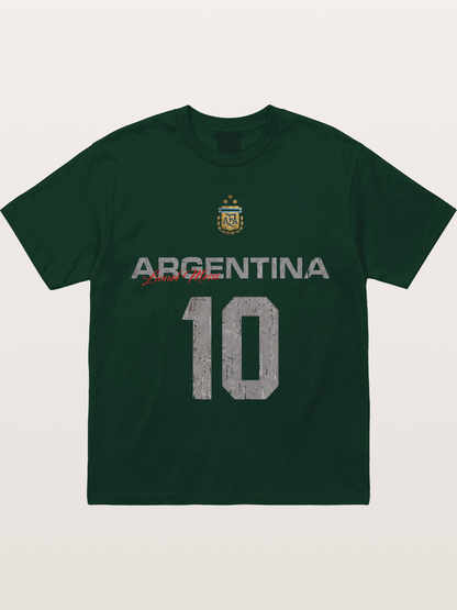 Argentina Messi 10 Retro Gildan T-shirt
