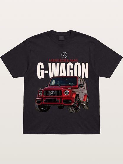 Red Mercedes G-Wagon Off-Road Gildan T-shirt