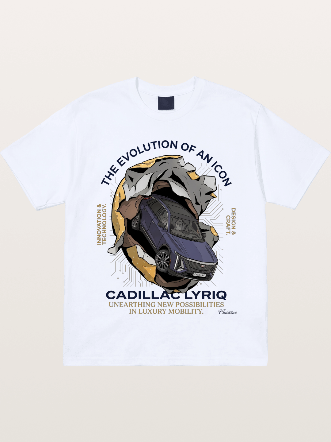 Icon Evolution Luxury EV Gildan T-shirt