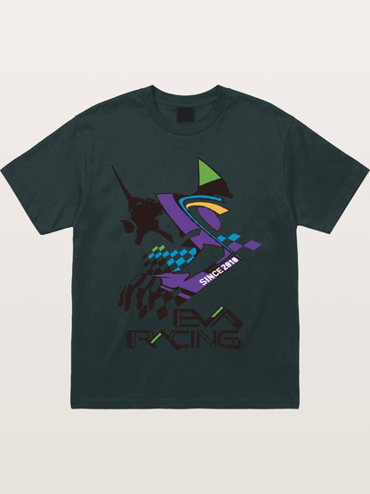 Eva Racing Checkered Flag Gildan T-shirt