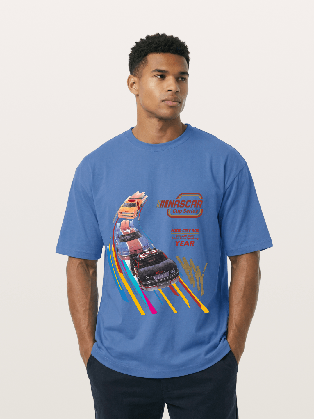 Vintage NASCAR Race Graphic Gildan T-shirt