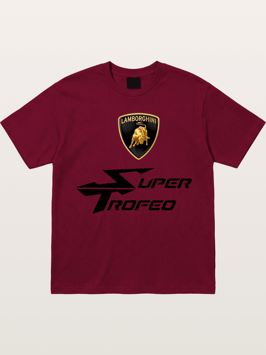Lamborghini Super Trofeo Emblem Set Gildan T-shirt