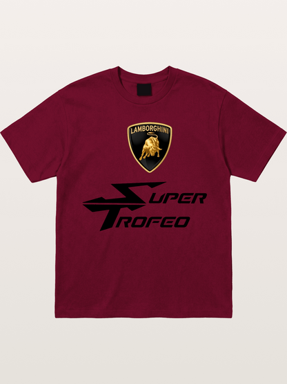 Lamborghini Super Trofeo Emblem Set Gildan T-shirt