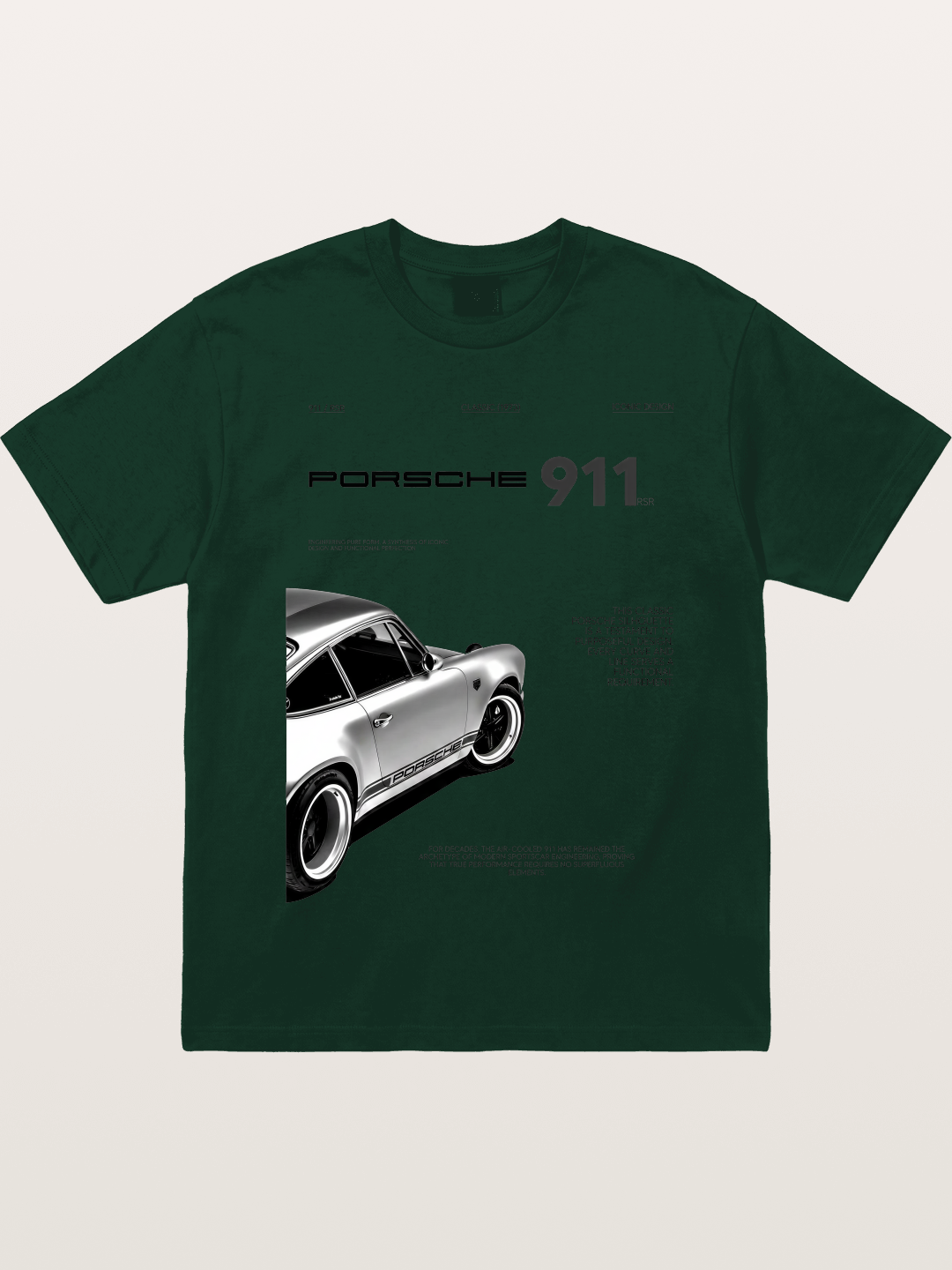 1973 911 Classic Profile Art Gildan T-shirt