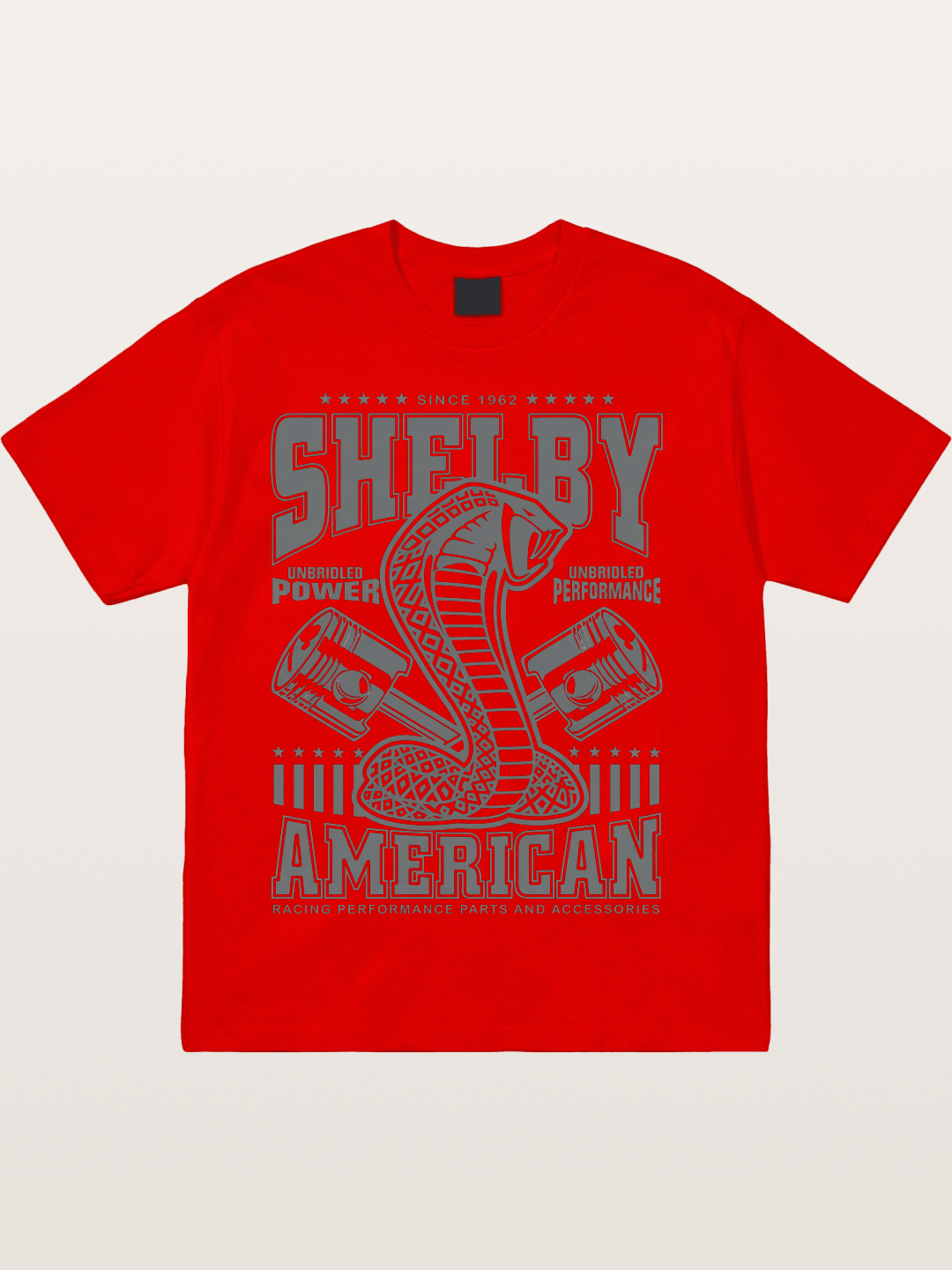 Shelby American Cobra Print Cotton T-shirt