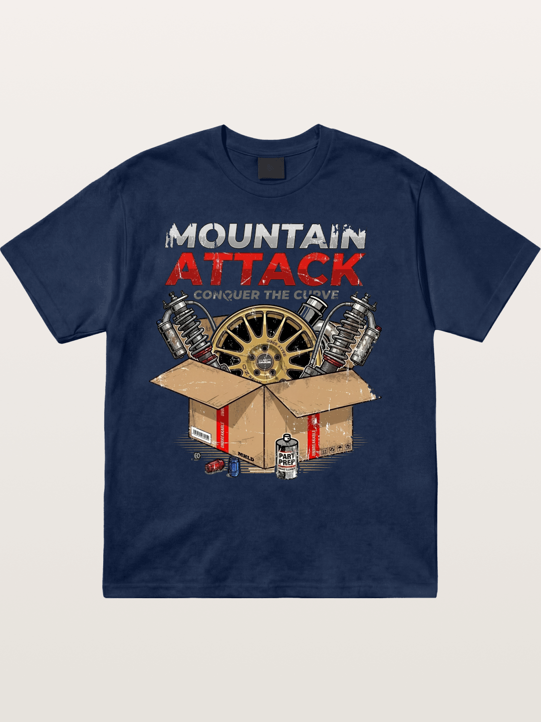 Suspension Box Cotton T-shirt