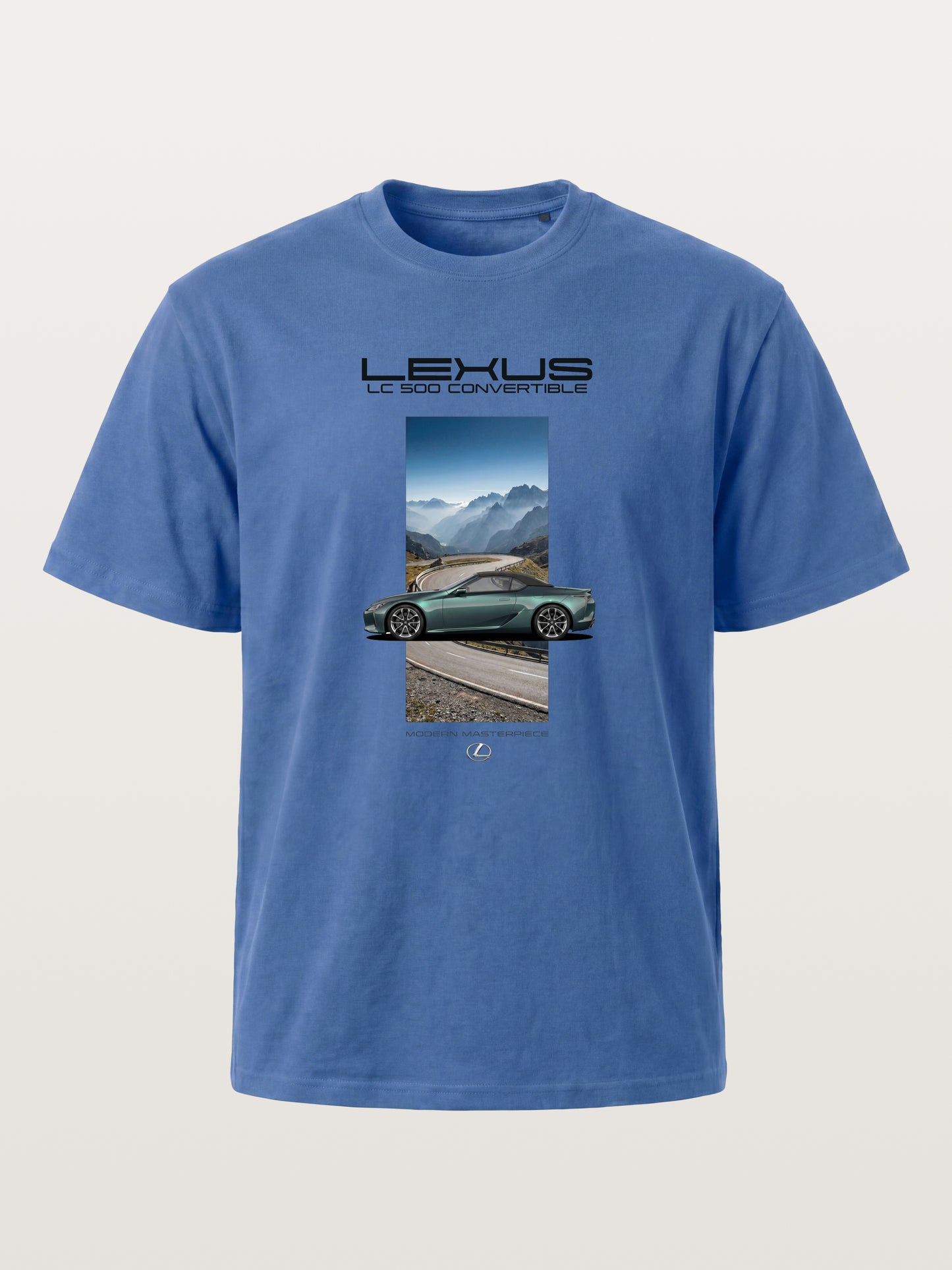 Lexus LC500 Coastal Villa Poster Gildan T-shirt
