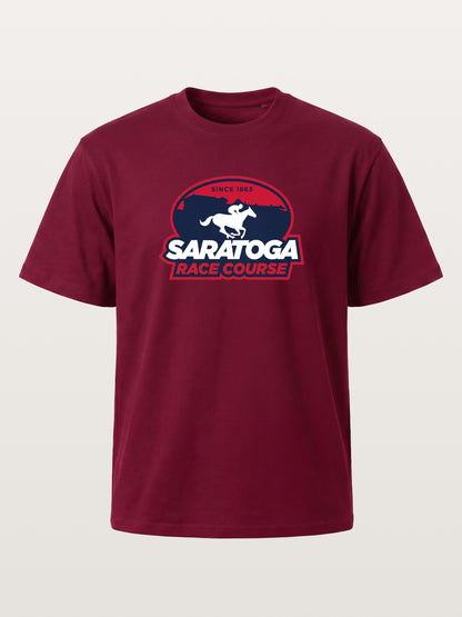 Saratoga Race Course Shield Crest Gildan T-shirt