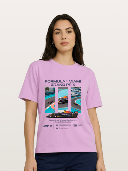 Miami Red Bull Race Art Gildan T-shirt