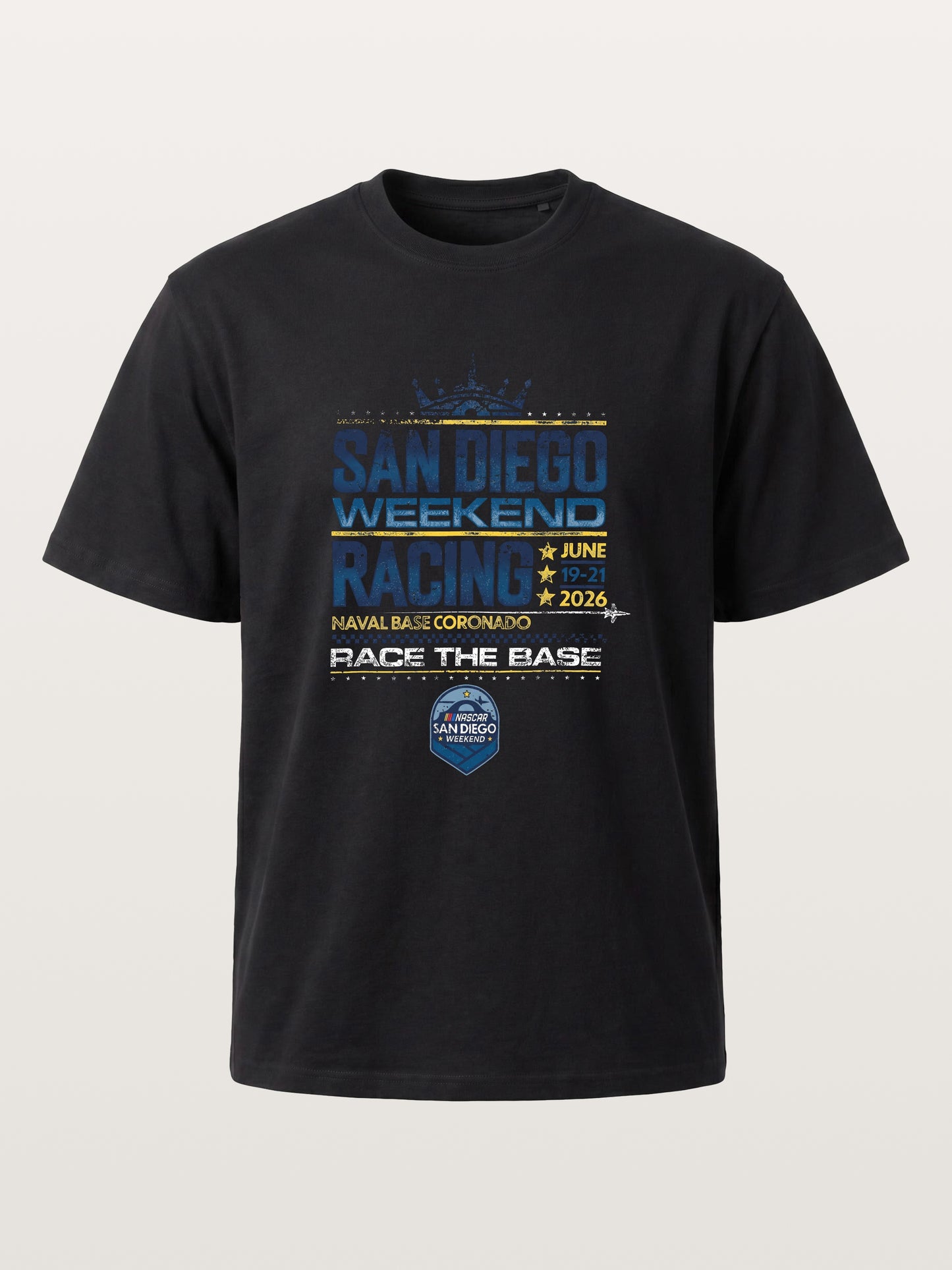 San Diego Racing Crown Layout Cotton T-shirt