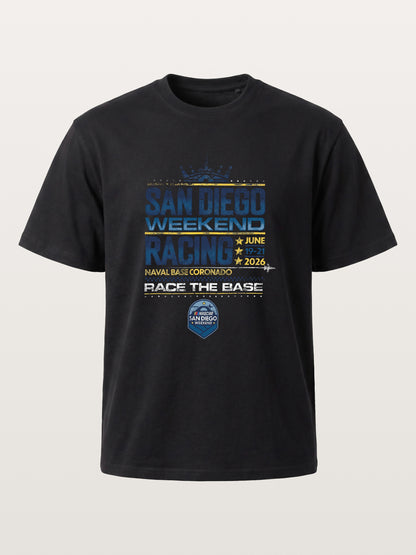 San Diego Racing Crown Layout Cotton T-shirt
