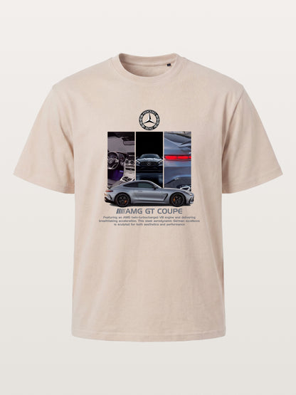 AMG GT Coupe Cabin And Exterior Mix Cotton T-shirt