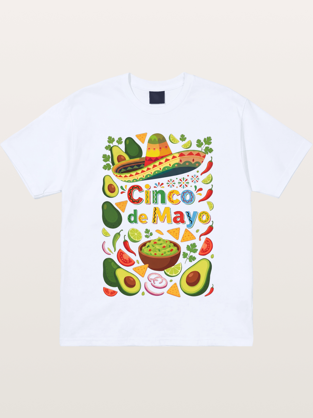 Mexican Avocado Tortilla Feast Gildan T-shirt