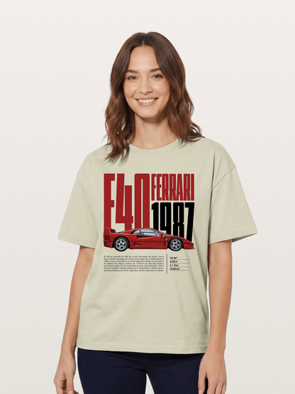 Golden Prancing Cotton T-shirt