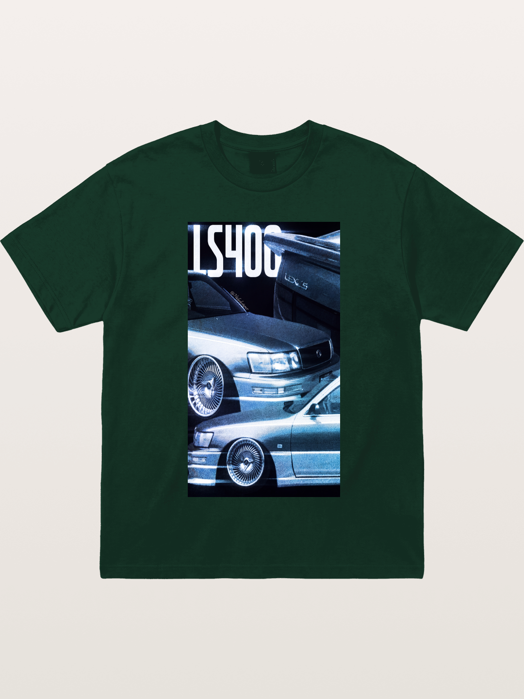 LS400 JDM Double Car Print Gildan T-shirt