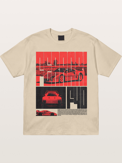 Red F40 Gildan T-shirt