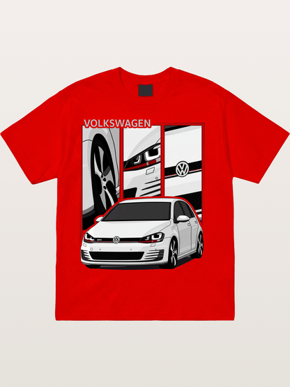 Volkswagen Golf MK7 GTI Front Cotton T-shirt