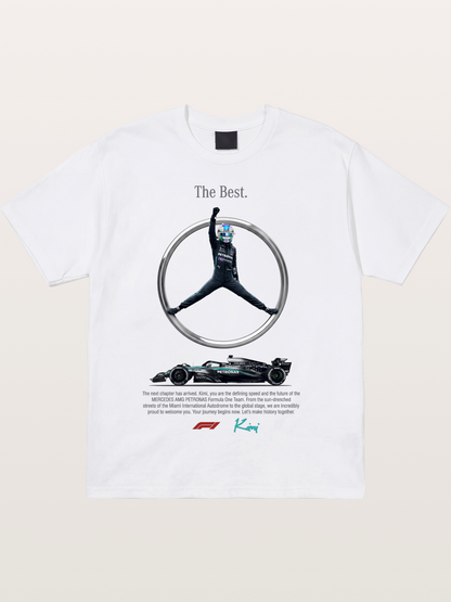 Kimi Mercedes Star Pose Cotton T-shirt