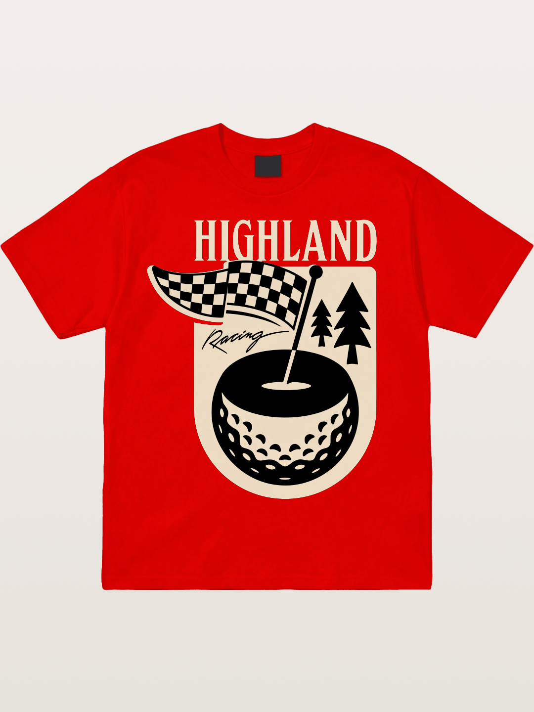 Highland Race Cotton T-shirt