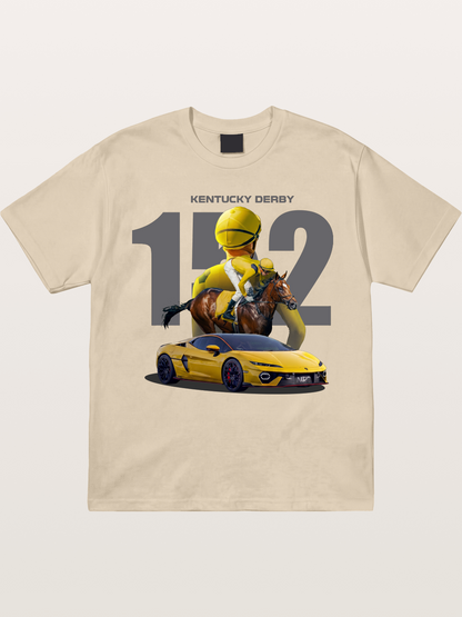 Derby Horse & Lambo Art Gildan T-shirt