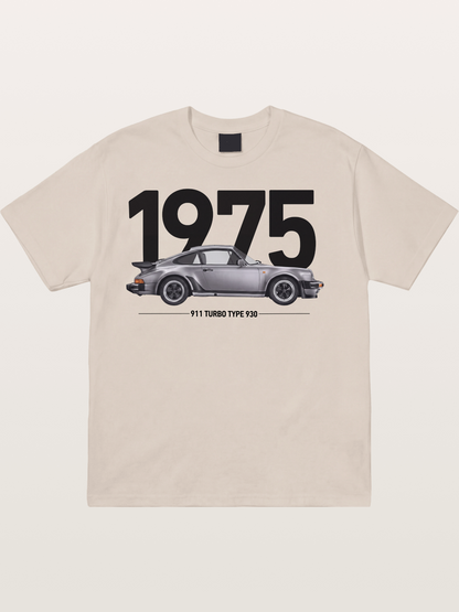 Porsche 911 Turbo 1975 Classic Cotton T-shirt