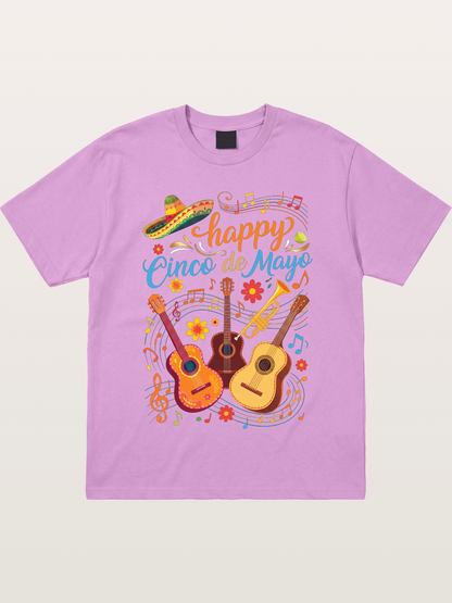 Mexican Guitar Trumpet Notes Gildan T-shirt