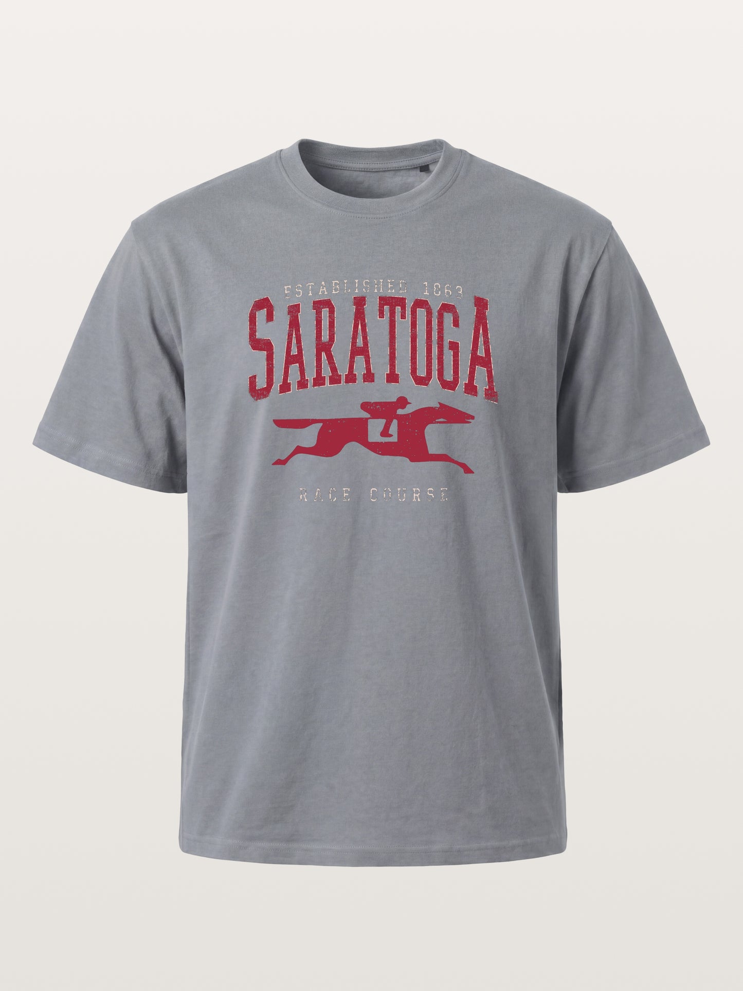 Saratoga Vintage Horse Silhouette Gildan T-shirt