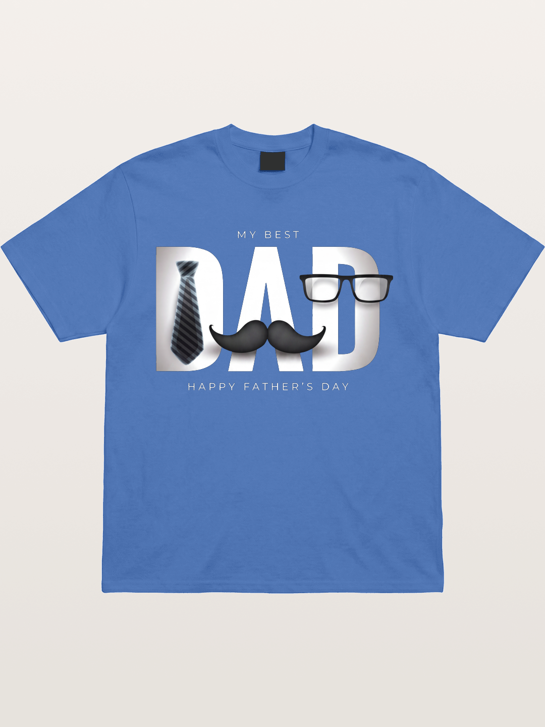 Gentleman Dad Tie Glasses Beard Gildan T-shirt