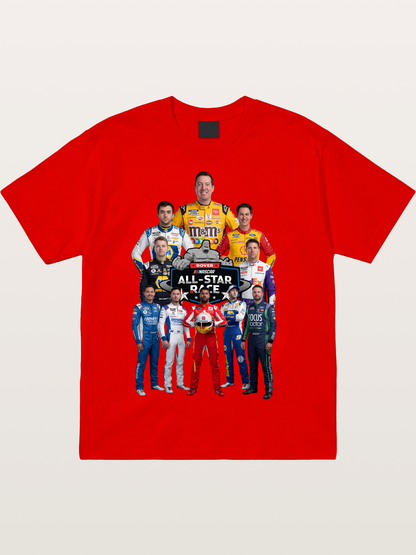 2026 NASCAR All-Star Drivers Team Photo Cotton T-shirt