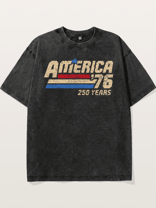 Vintage America '76 250 Years Washed T-shirt