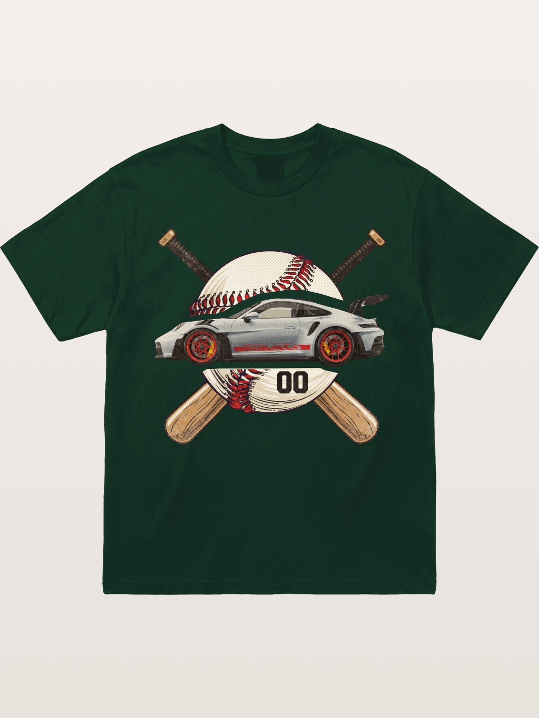 Porsche Bat Gildan T-shirt