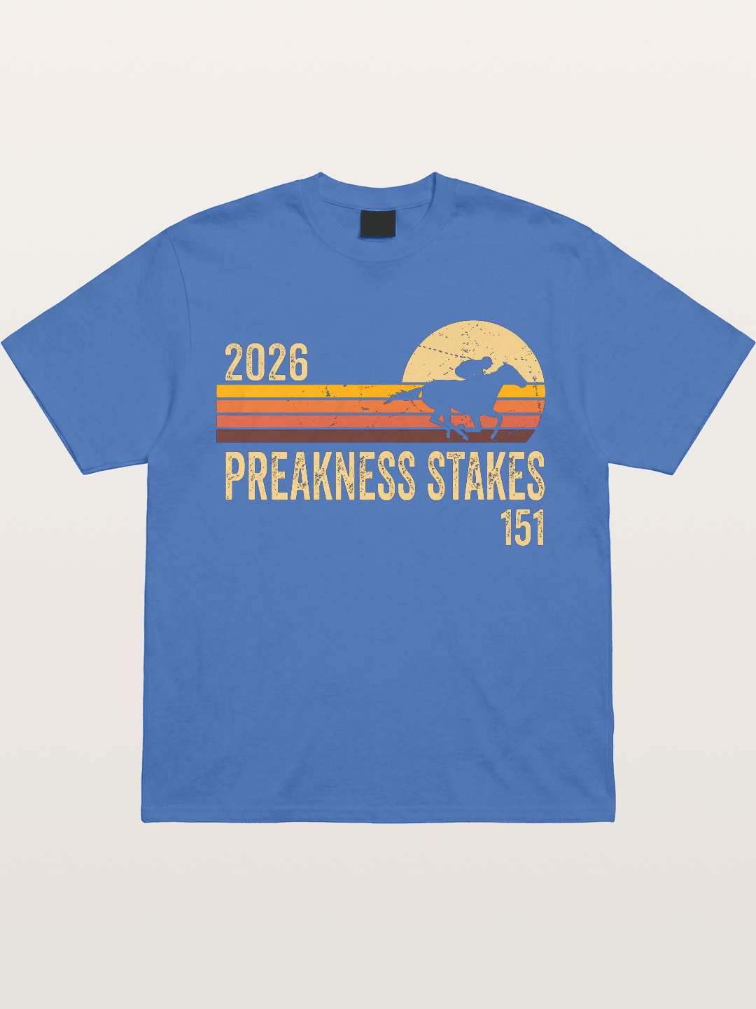 Retro Sunset Preakness Stakes 2026 Gildan T-shirt