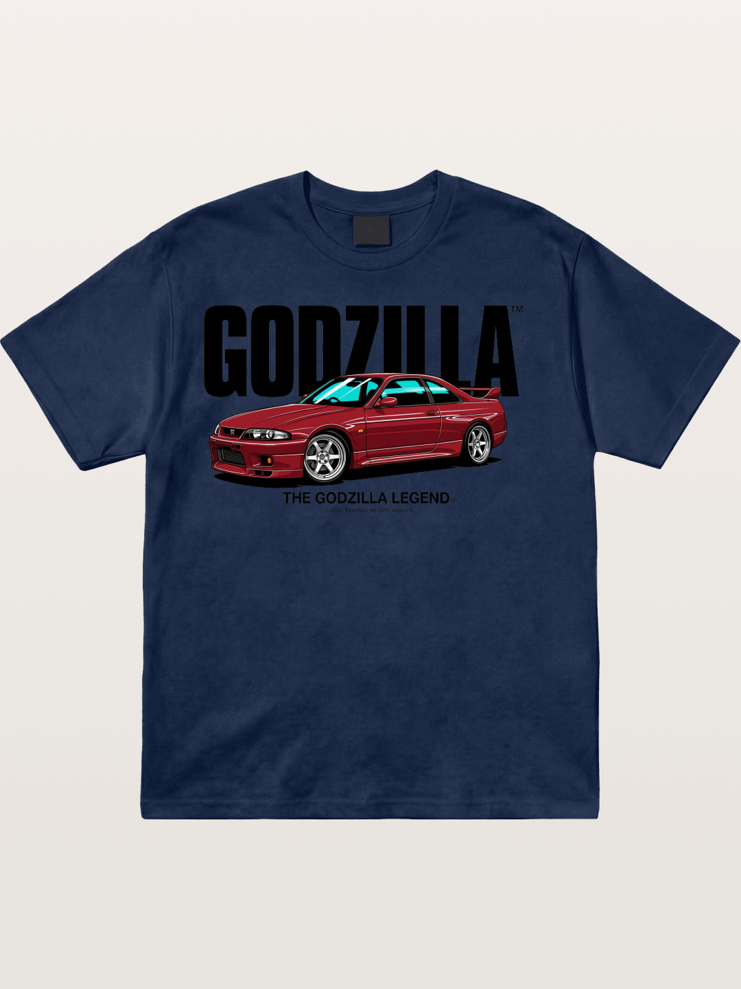 Godzilla Drift Cotton T-shirt