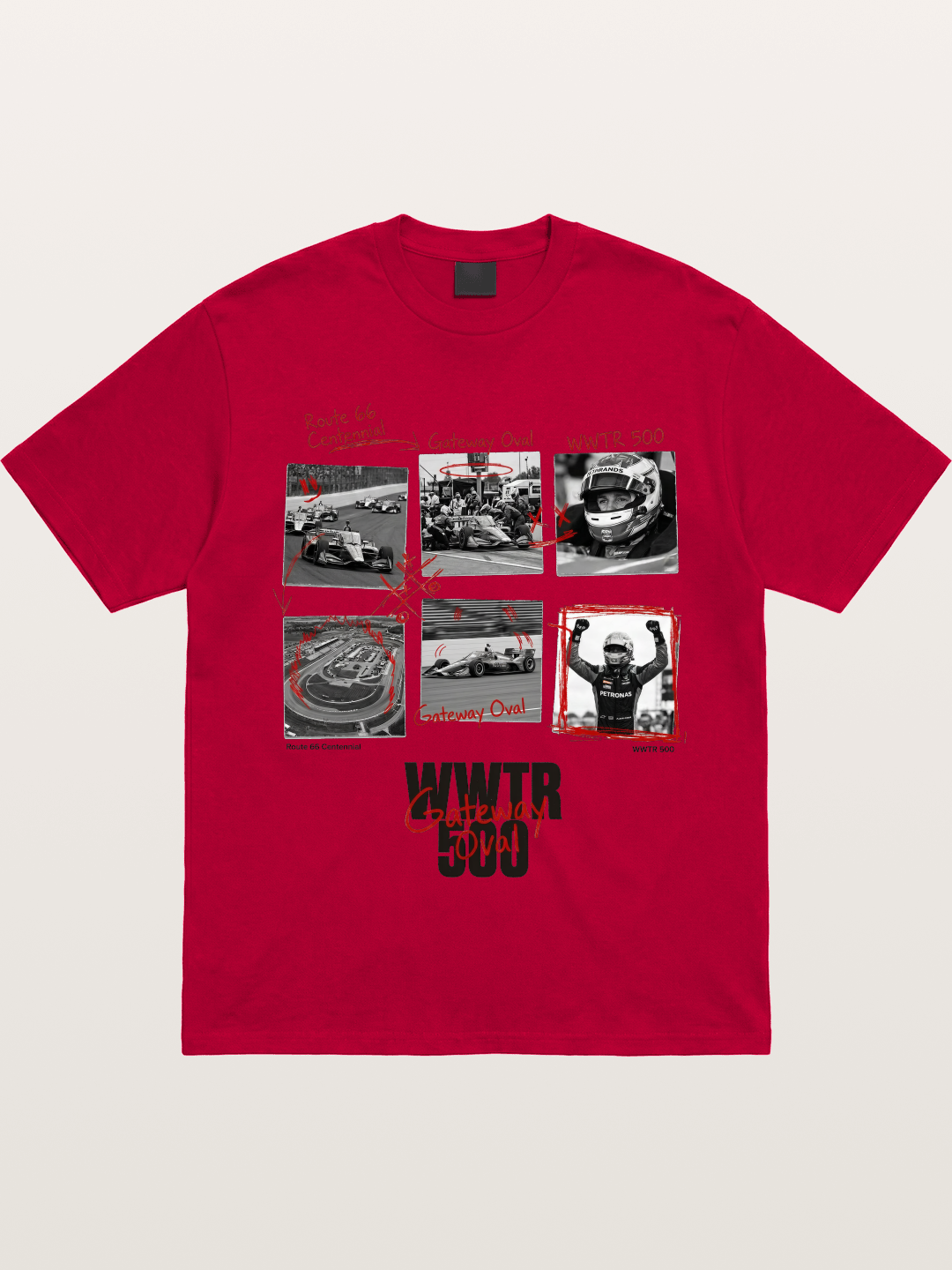 Scrapbook WWTR500 Race Print Gildan T-shirt