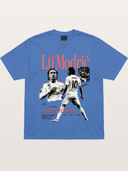 Luka Modric Destiny Story Gildan T-shirt