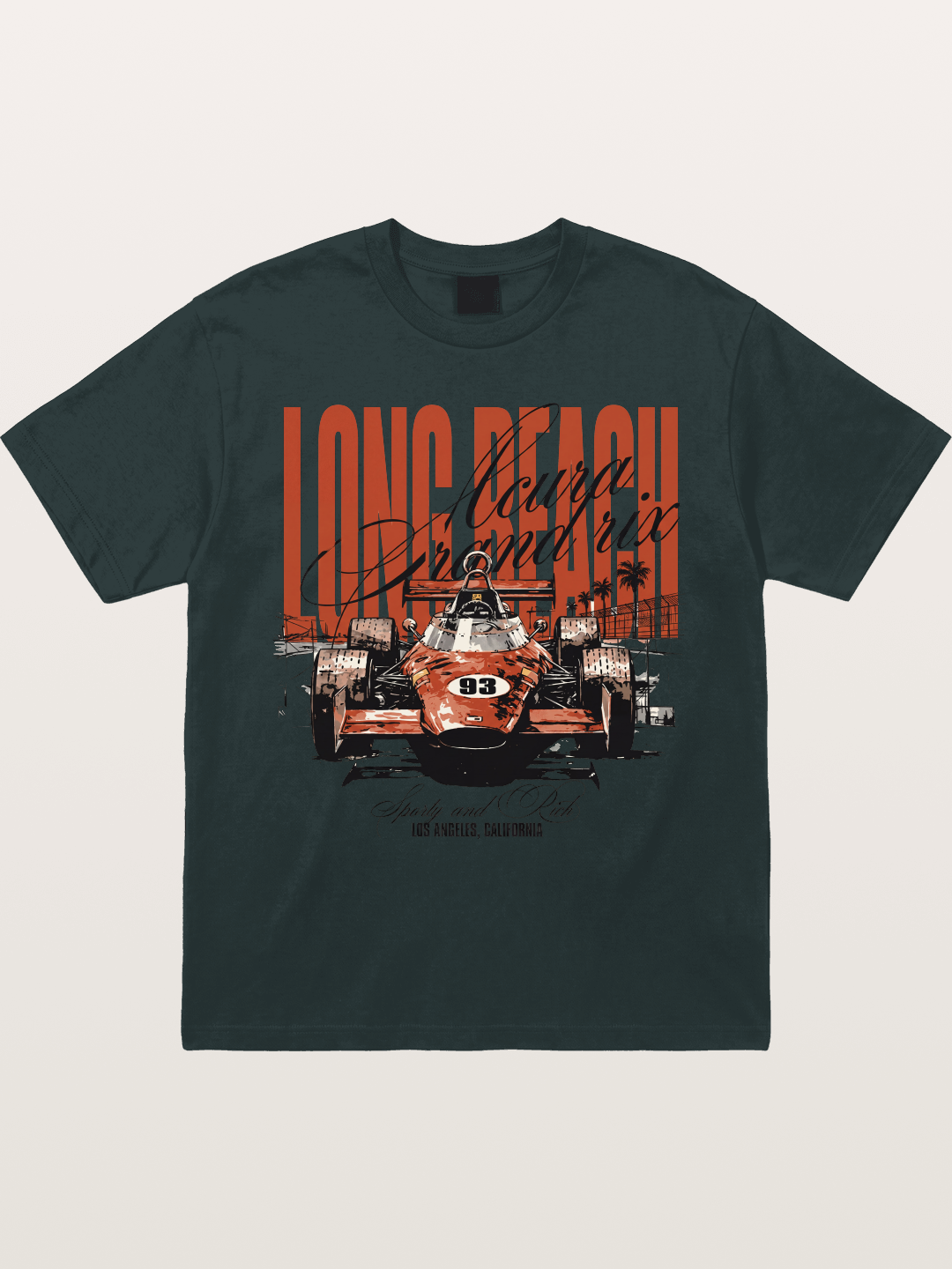 Long Beach Grand Prix Art Gildan T-shirt