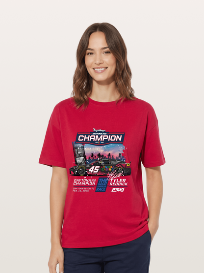 Tyler Reddick 45 Champion Car Art Gildan T-shirt